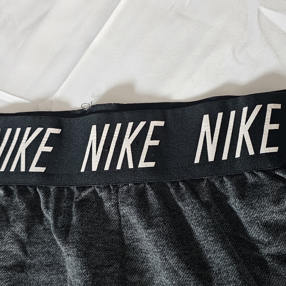Nike Black and Gray Sports Shorts